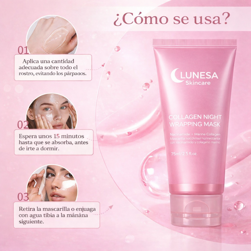 Mascarilla Nocturna con Colágeno